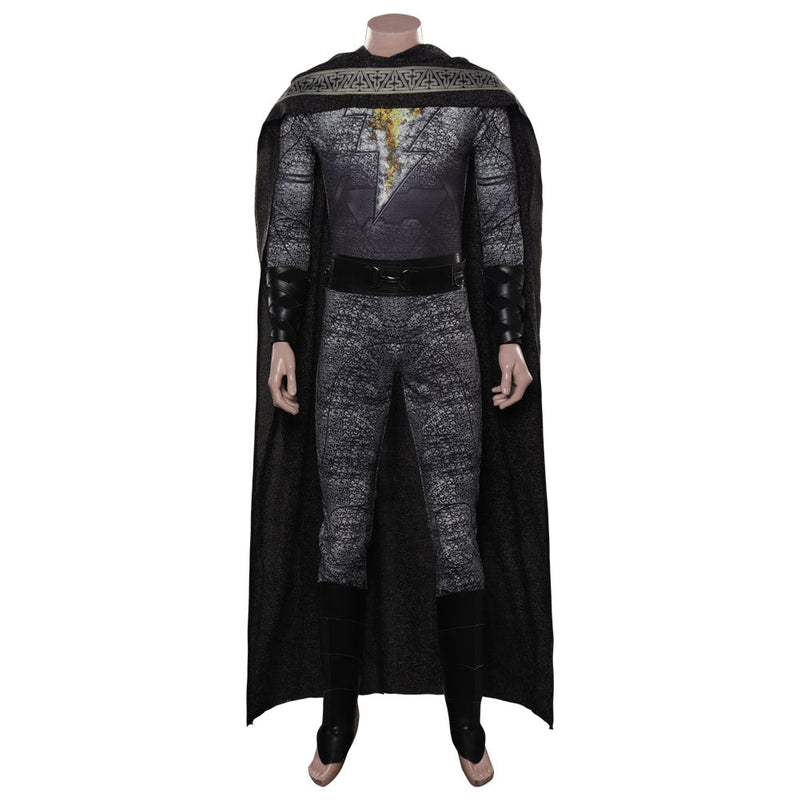 Black Adam Teth-Adam Cosplay Costume Outfits Jumpsuit Cloak Halloween Carnival Suit