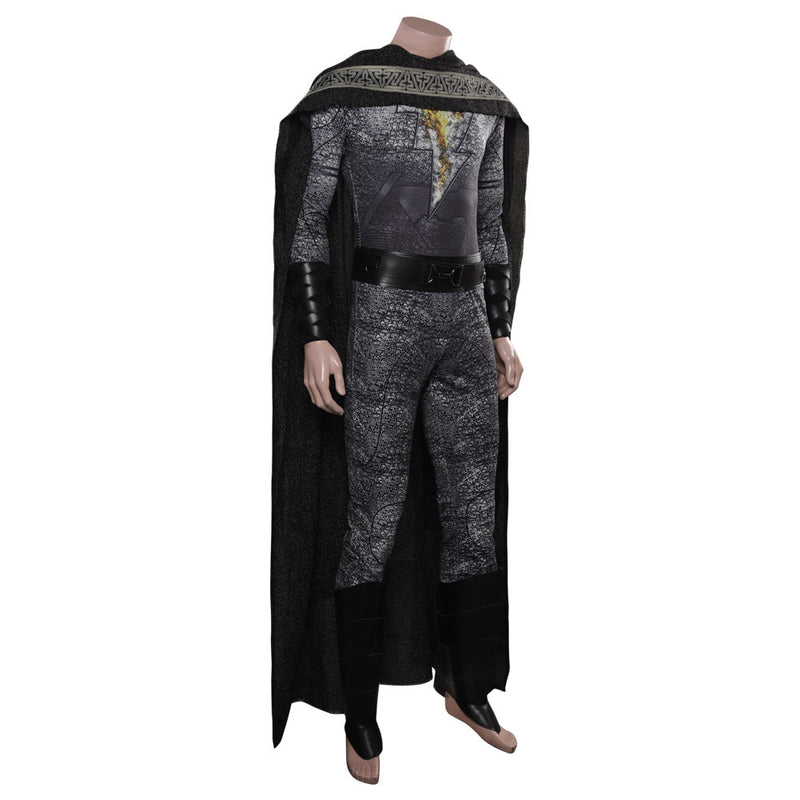 Black Adam Teth-Adam Cosplay Costume Outfits Jumpsuit Cloak Halloween Carnival Suit