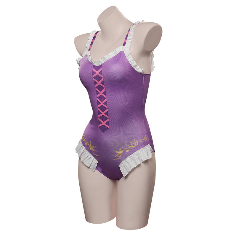 Rapunzel Original Design Cosplay Costume Jumpsuit Swimsuit Outfits Halloween Carnival Suit