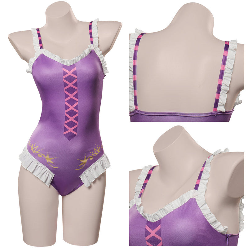 Rapunzel Original Design Cosplay Costume Jumpsuit Swimsuit Outfits Halloween Carnival Suit