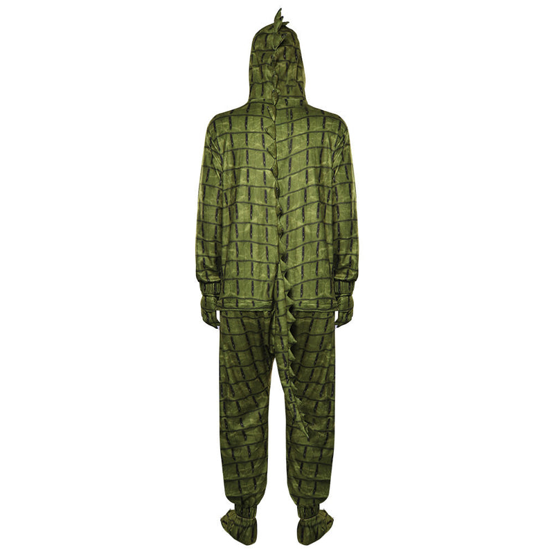 Lyle Crocodile Cosplay Costume Jumpsuit Sleepwear Pajamas Outfits