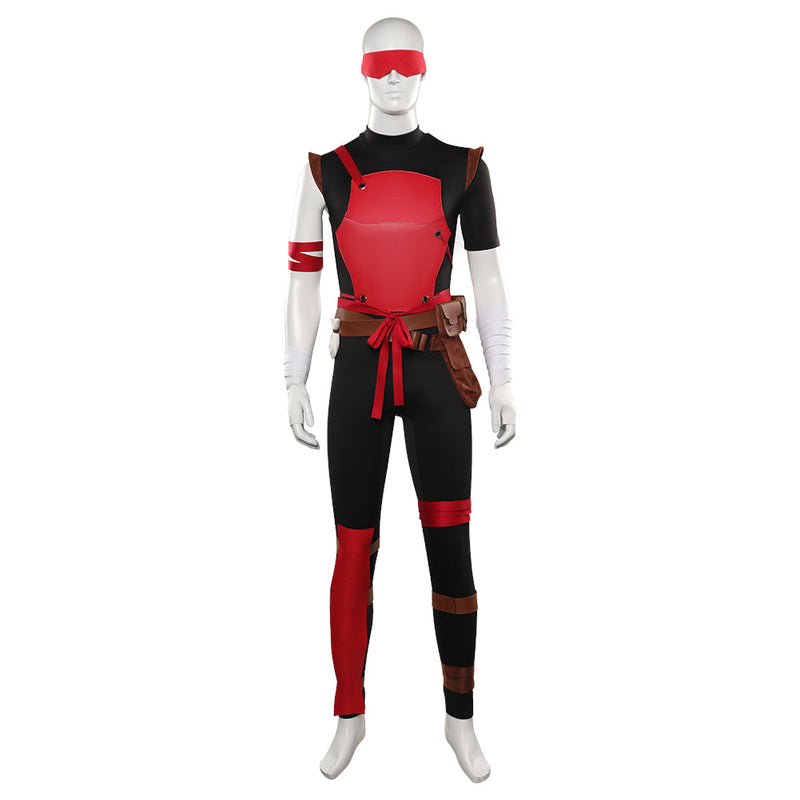 Mortal Kombat Legends: Snow Blind Kenshi Cosplay Costume Outfits Halloween Carnival Suit