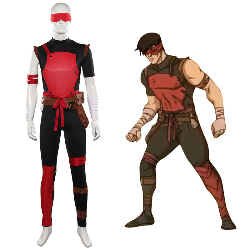 Mortal Kombat Legends: Snow Blind Kenshi Cosplay Costume Outfits Halloween Carnival Suit