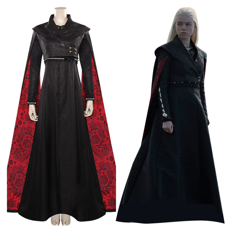 House of the Dragon Rhaenyra Targaryen Cosplay Costume Outfits Halloween Carnival Party Suit