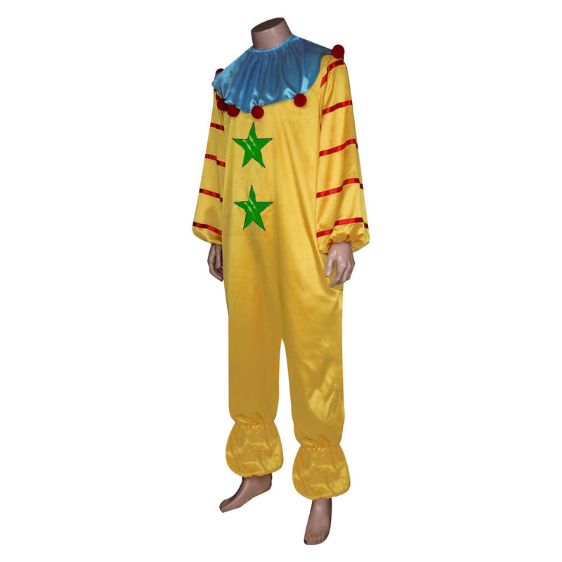 Adult Killer Klowns From Outer Space Shorty Cosplay Costume Jumpsuit Halloween Carnival Suit