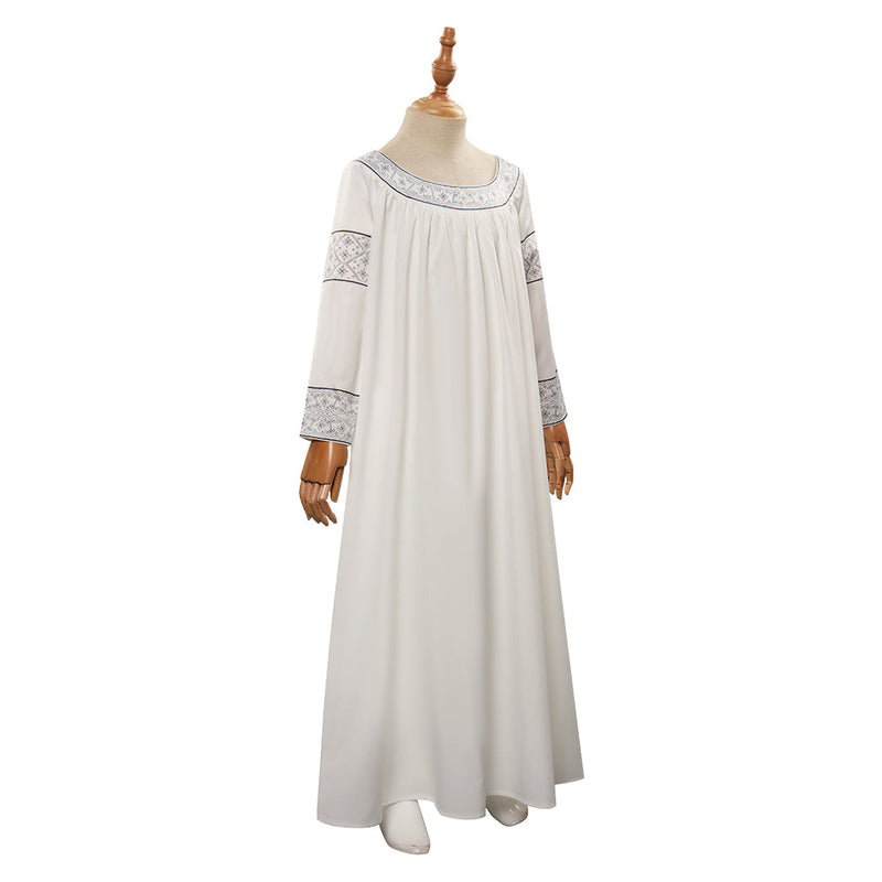 Kids Children The Lord of the Rings: The Rings of Power Galadriel Cosplay Costume Outfits