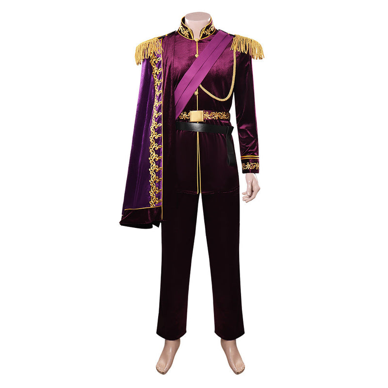 Disenchanted-Prince Edward Cosplay Costume Outfits Halloween Carnival Party Suit