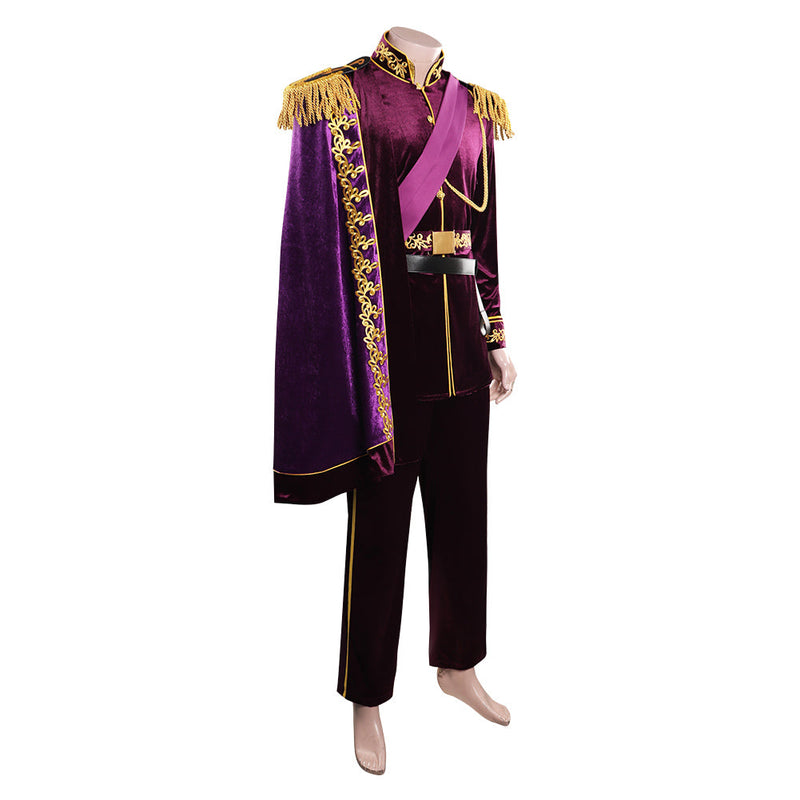 Disenchanted-Prince Edward Cosplay Costume Outfits Halloween Carnival Party Suit