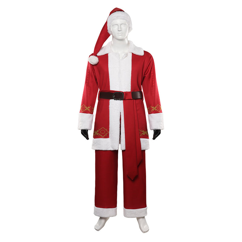 The Santa Clauses-Santa Claus Cosplay Costume Outfits Christmas Carnival Suit