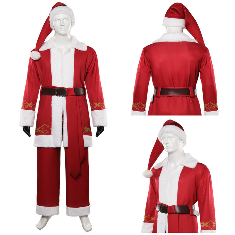 The Santa Clauses-Santa Claus Cosplay Costume Outfits Christmas Carnival Suit