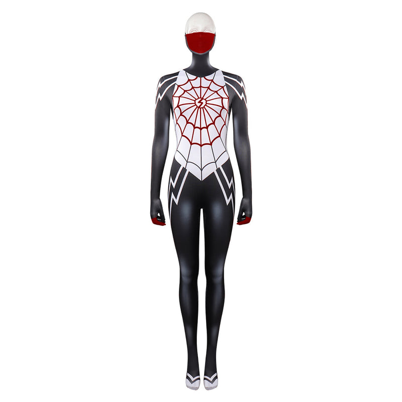 Spider-Man -Silk Cindy Moon Bodysuit Jumpsuits Cosplay Costume Outfits Halloween Carnival Party Suit