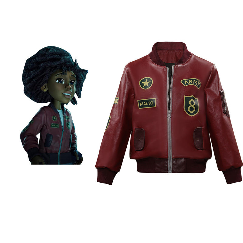 Transformers: Earthspark Season 1-Morgan ‘Mo‘ Malto Cosplay Costume Coat Outfits