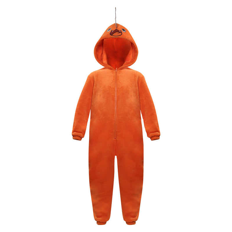 Adult Chainsaw Man-Pochita Cosplay Costume Jumpsuit Pajamas Sleepwear Halloween Carnival Costume