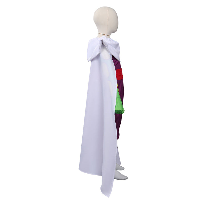 Kids Children Dragon Ball Super Piccolo Daimao Cosplay Costumes Jumpsuit Cloak Outfits