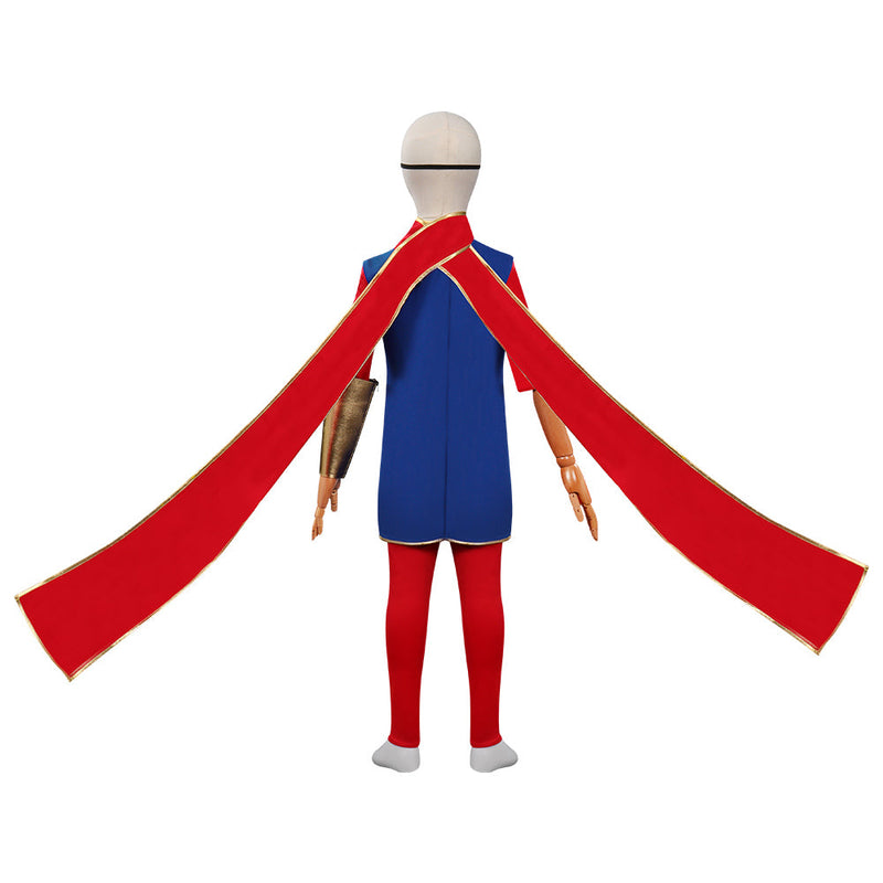 Kids Children Ms.Marvel 2022 Kamala Khan Cosplay Costume Outfits Halloween Carnival Suit