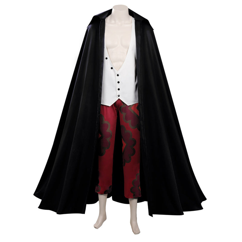 ONE PIECE FILM RED (2022) Shanks Cosplay Costume Uniform Outfits Halloween Carnival Suit