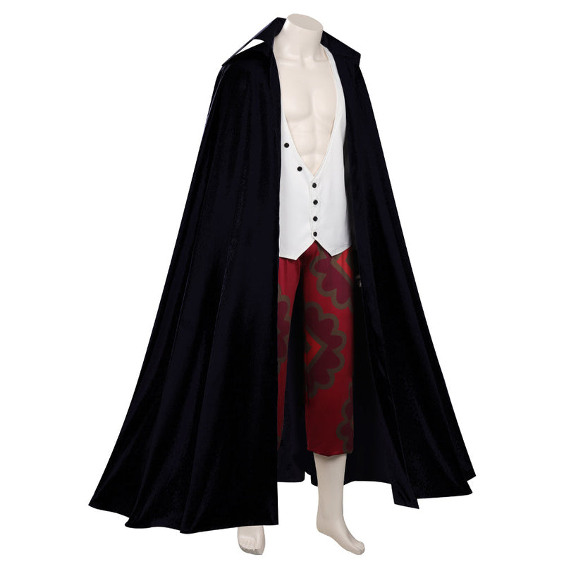 ONE PIECE FILM RED (2022) Shanks Cosplay Costume Uniform Outfits Halloween Carnival Suit