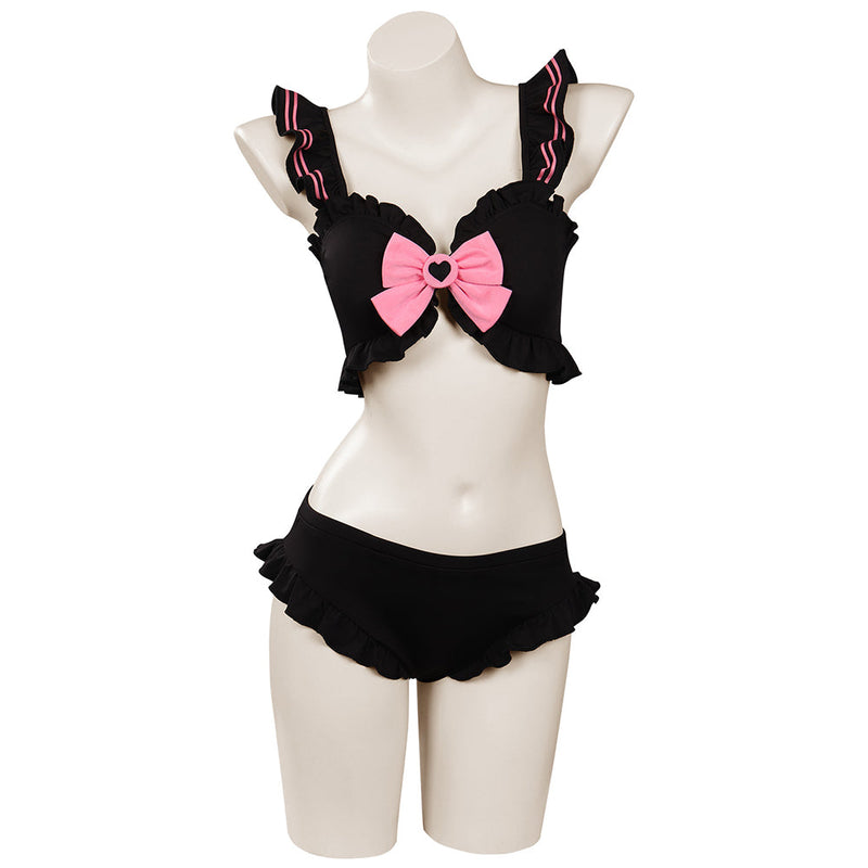 Sailor Moon Chibiusa Cosplay Costumes Original Design Bikini Top Shorts Swimsuit