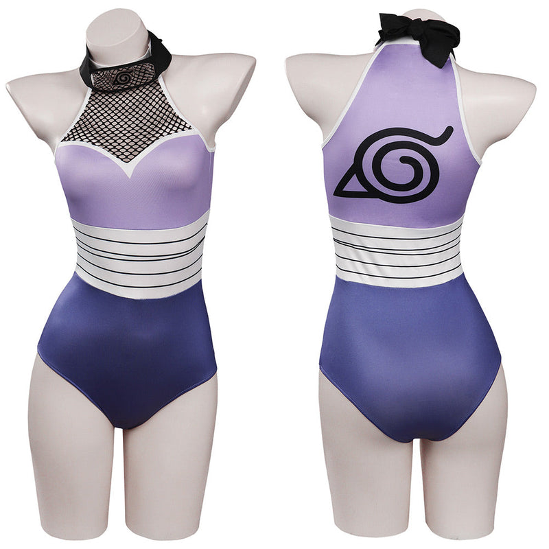 Naruto Hinata Hyuga Original Design Swimsuit Cosplay Costume Jumpsuit Swimwear Outfits