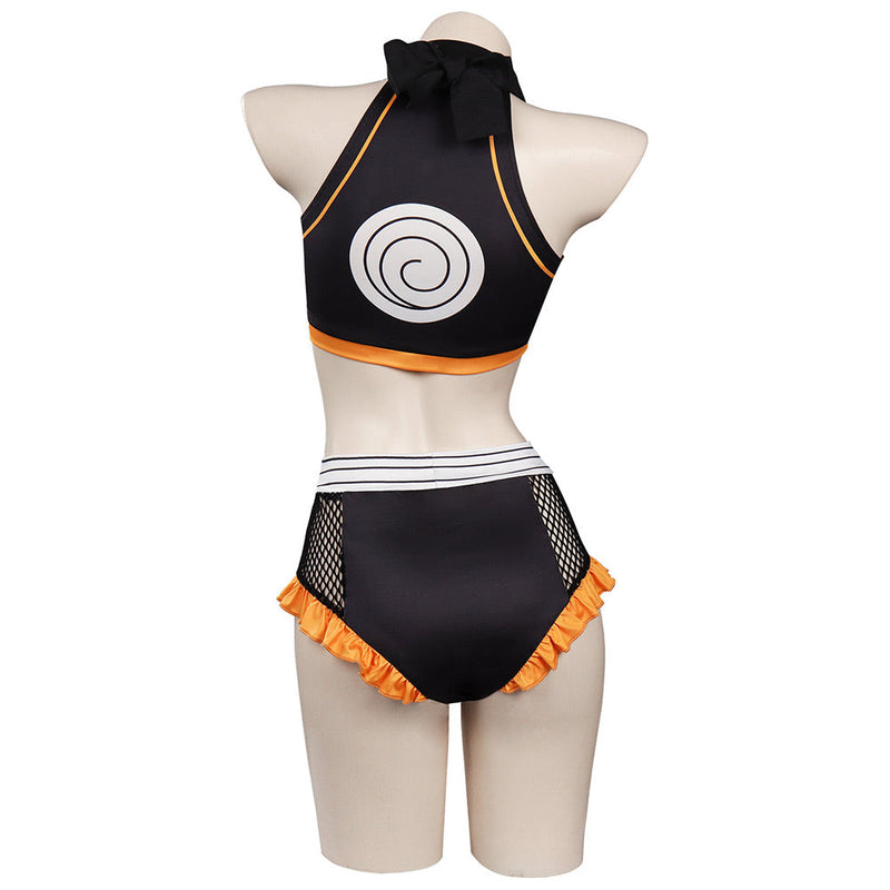 Naruto Uzumaki Naruto Original Design  Cosplay Costume Swimsuit Bikini Outfits