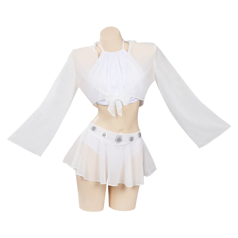 Star Wars: Princess Leia Original Design Cosplay Costume Swimsuit Skirt Cloak Outfits