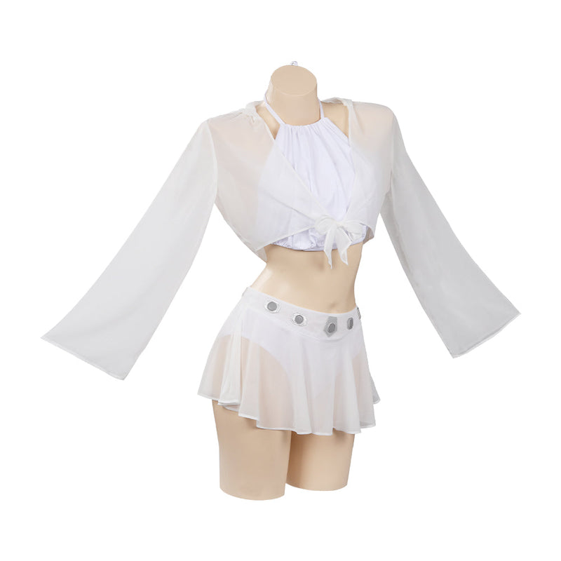 Star Wars: Princess Leia Original Design Cosplay Costume Swimsuit Skirt Cloak Outfits