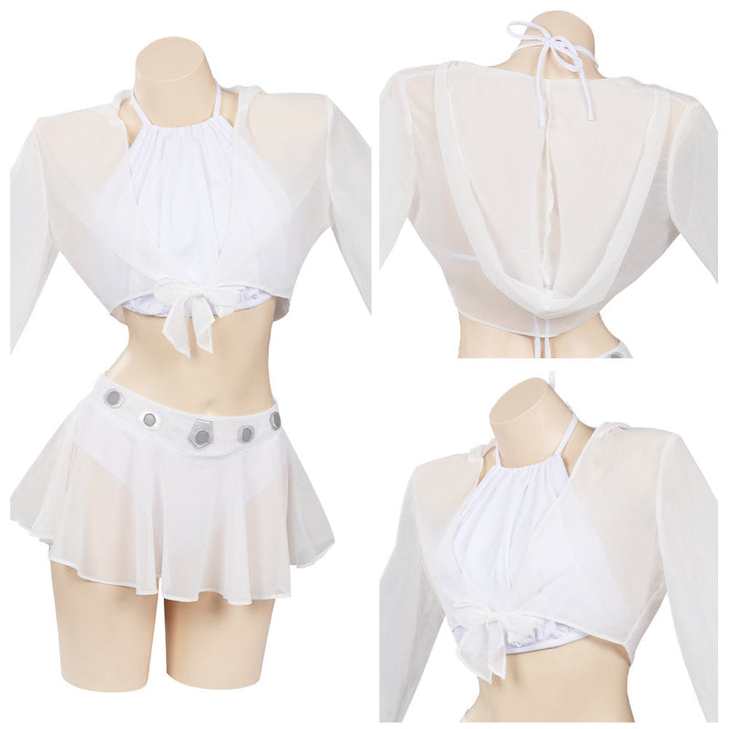 Star Wars: Princess Leia Original Design Cosplay Costume Swimsuit Skirt Cloak Outfits