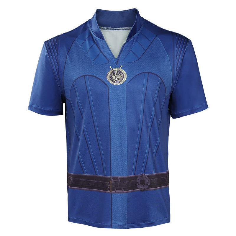 Doctor Strange in the Multiverse of Madness Doctor Strange Blue Cosplay Costumes T-shirt