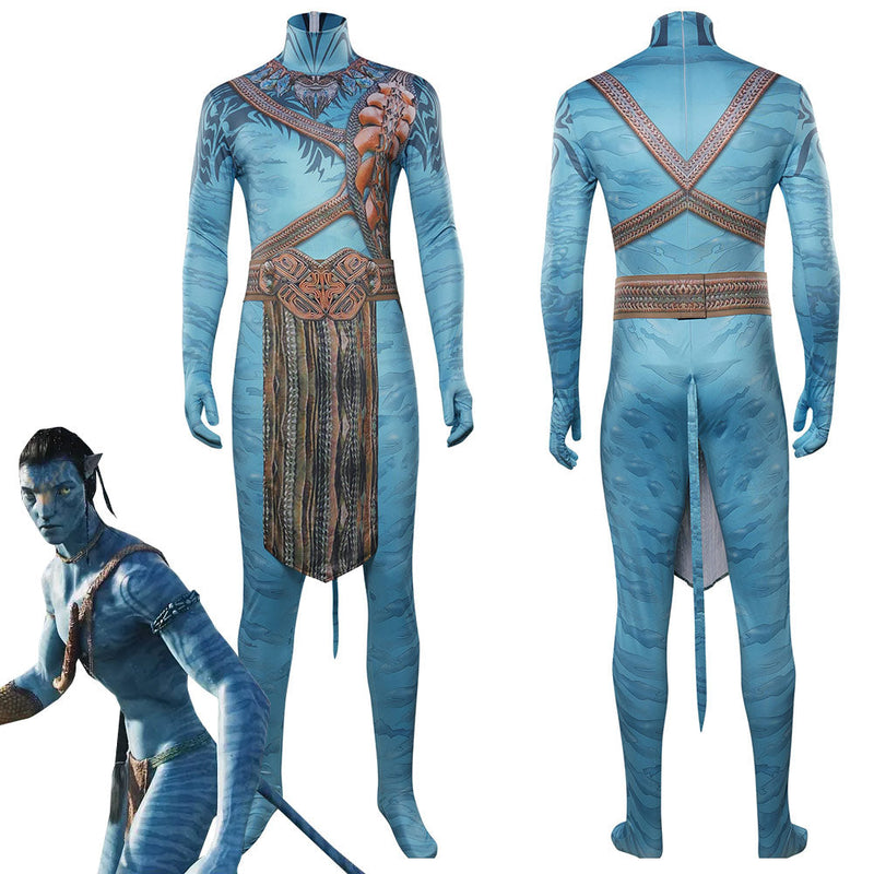 Avatar：The Way of Water Jake Sully Cosplay Costume Outfits Halloween Carnival Suit