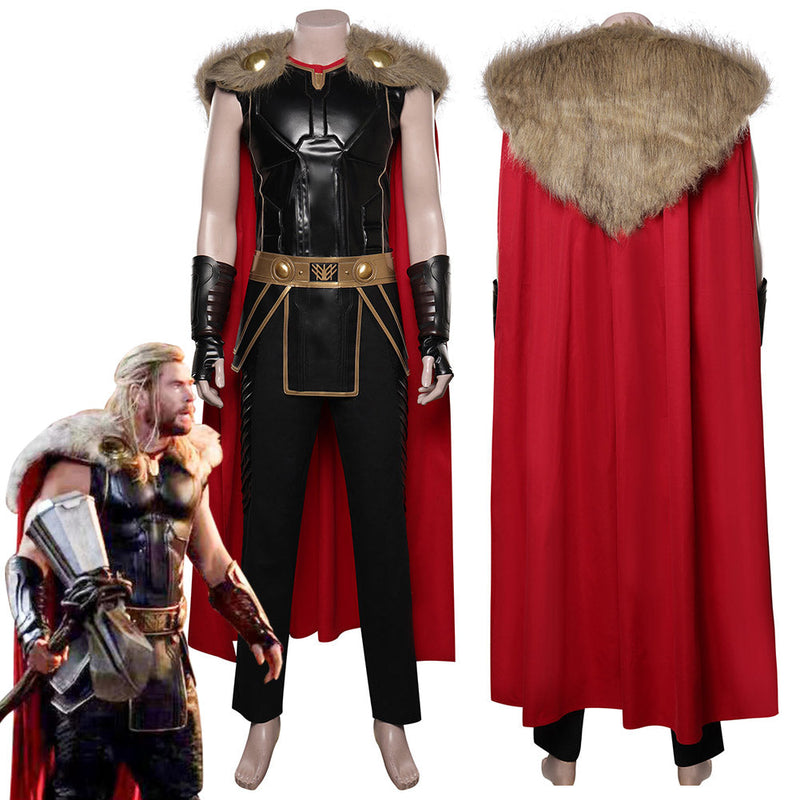 Thor: Love and Thunder Thor Cosplay Costume Outfits Halloween Carnival Suit