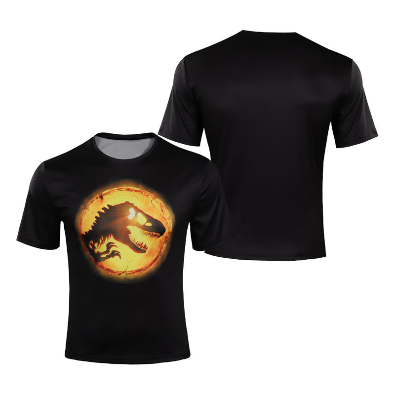 Jurassic World: Dominion (2022) Original Design Cosplay Short Sleeve T-shirt