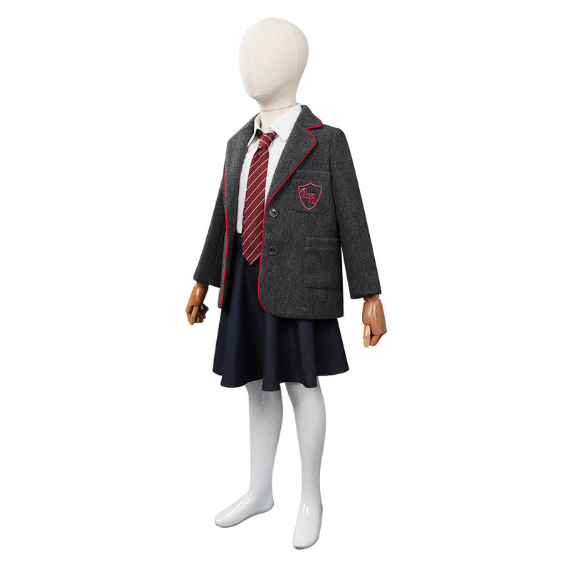 Roald Dahl’s Matilda the Musical Cosplay Costume Kids Children Uniform Skirt Shirt Coat Outfits