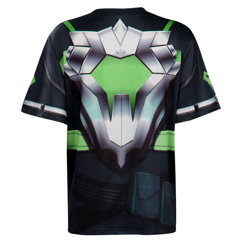 Men Women VALORANT Viper Original Design Cosplay T-shirt 3D Print Summer Short Sleeve Shirt