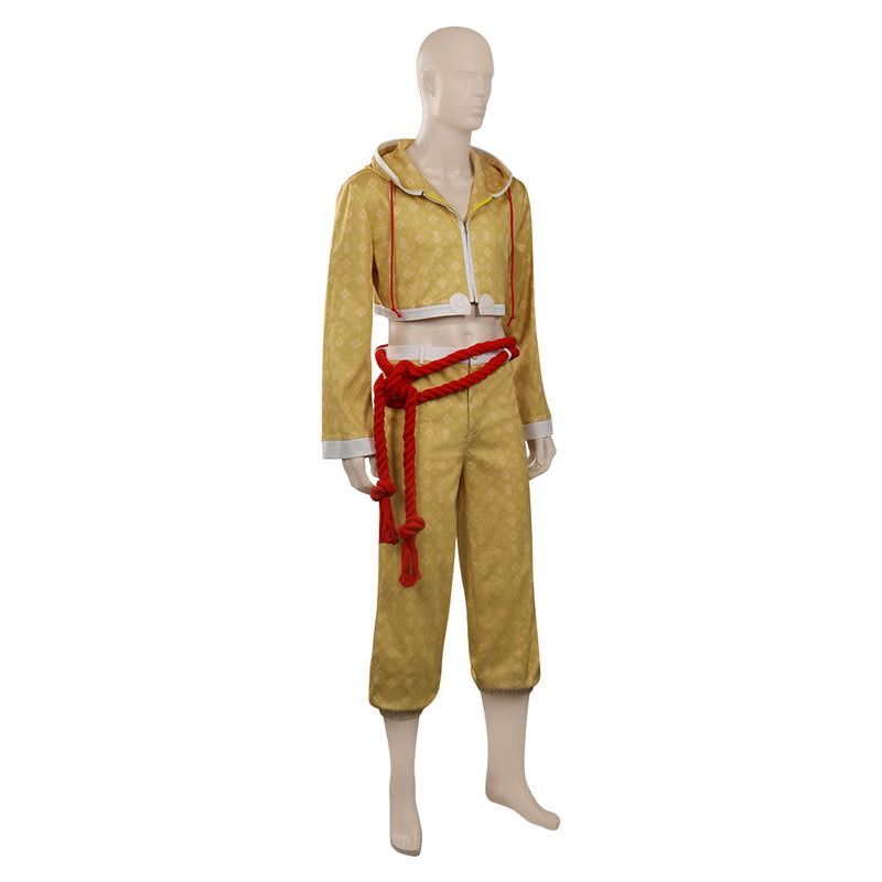 SF Street Fighter Ⅵ JAMIE Cosplay Costume Outfits Halloween Carnival Suit