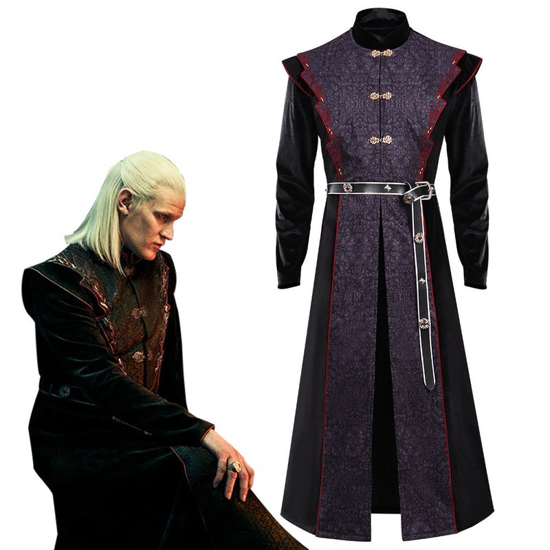 House of the Dragon Daemon Targaryen Cosplay Costume Outfits Halloween Carnival Suit