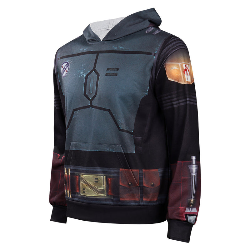 The Book of Boba Fett Original Design Cosplay Costume Hoodie Pullover Halloween Carnival Suit