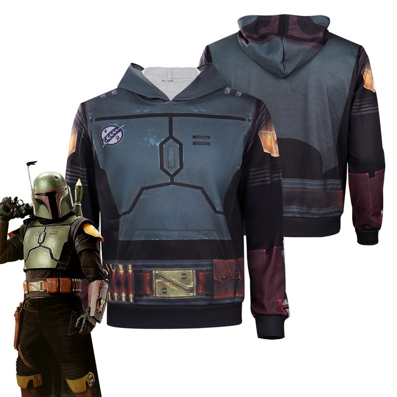 The Book of Boba Fett Original Design Cosplay Costume Hoodie Pullover Halloween Carnival Suit