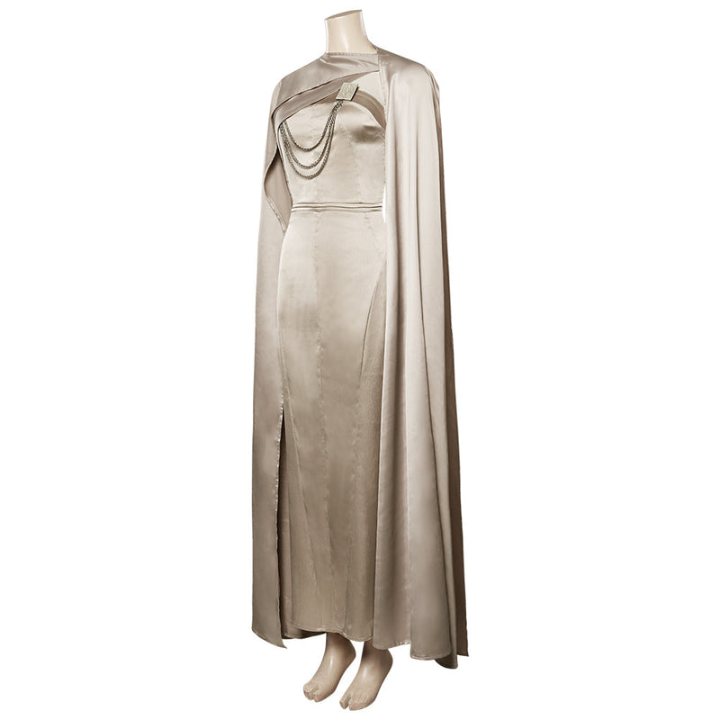 Star Wars Andor Season 1 Mon Mothma Cosplay Costume Cloak Outfits Halloween Carnival Suit