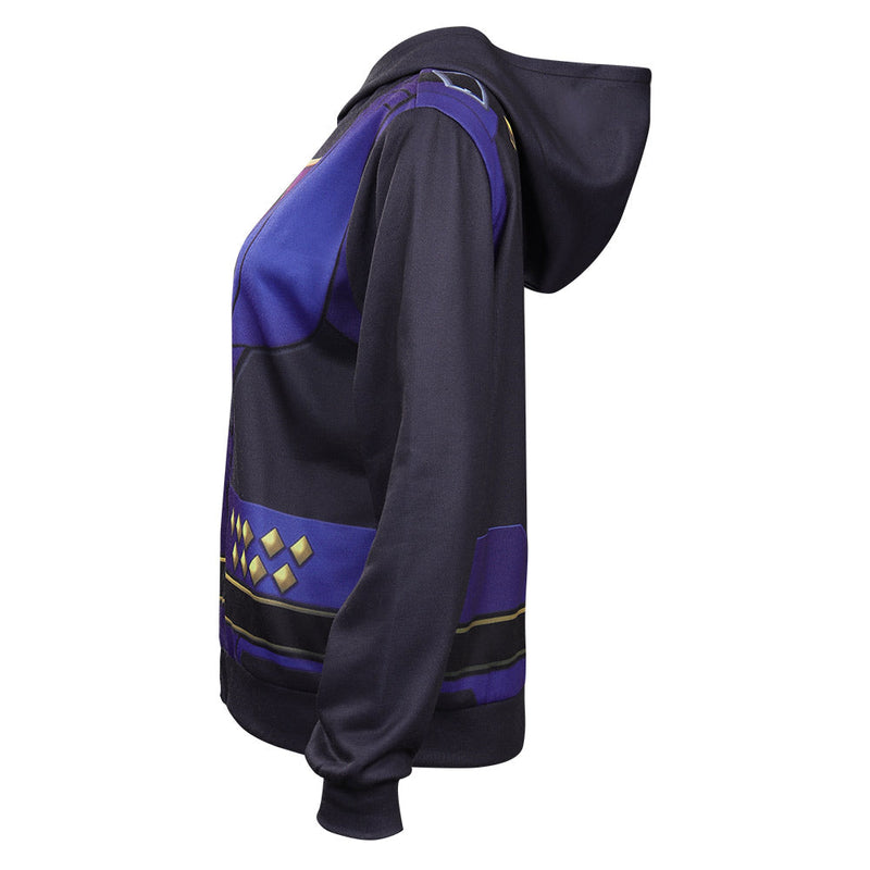 Valorant Reyna Original Design Cosplay Costume Hoodie Coat Outfits Halloween Carnival Suit