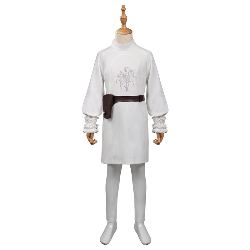 Kids Children Obi-Wan Kenobi -Leia Cosplay Costume Battle Suit Outfits Halloween Carnival Suit