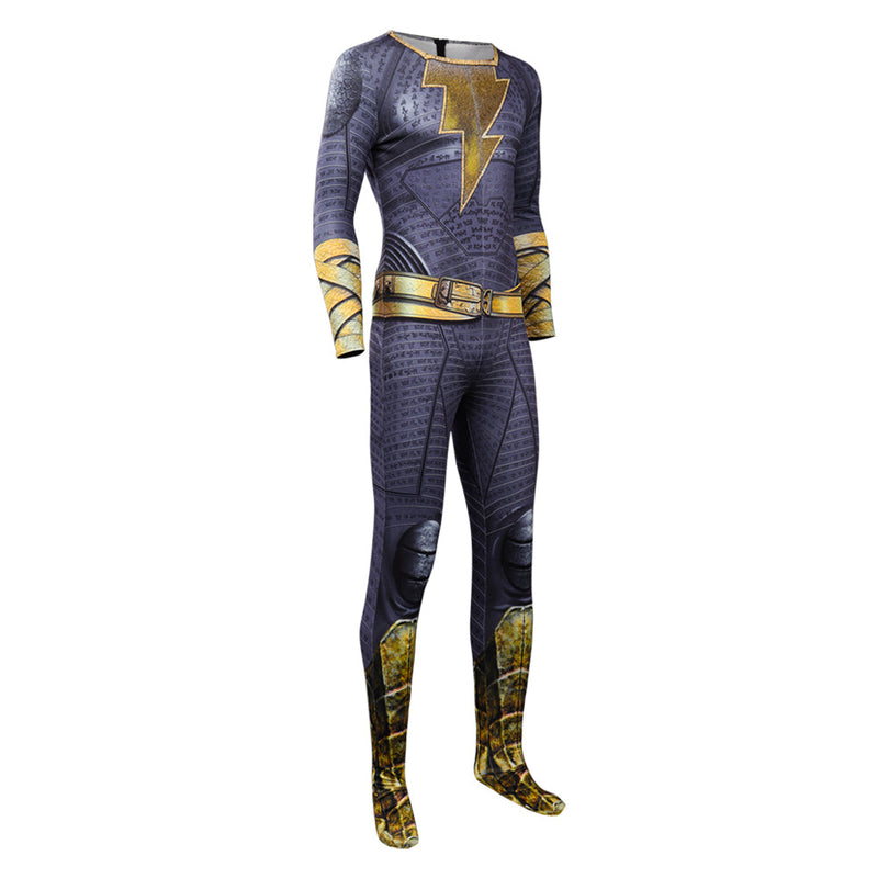 Black Adam  Cosplay Costume Jumpsuit Outfits Halloween Carnival Suits