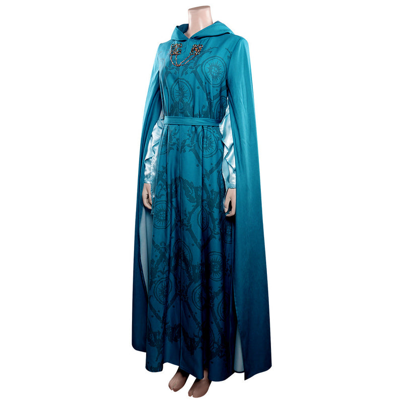 The Lord of the Rings: The Rings of Power Season 1 Galadriel Cosplay Costume Outfits Halloween Carnival Suit