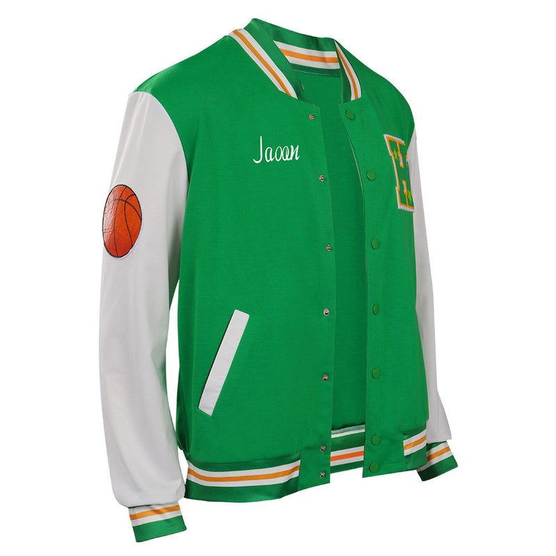 Stranger Things Season 4 Jonathan Byers Cosplay Costume Baseball Jacket Coat Outfit