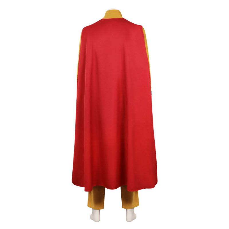 Dragon Ball Super：SUPER HERO Gamm 1 Cosplay Costume Top Pants Cloak Outfits Halloween Carnival Suit