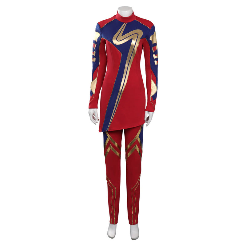 Ms. Marvel-Kamala Khan Cosplay Costume Outfits Halloween Carnival Suit