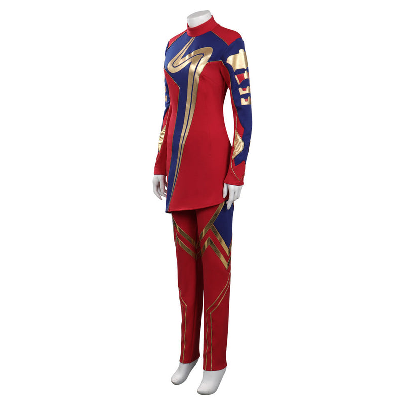 Ms. Marvel-Kamala Khan Cosplay Costume Outfits Halloween Carnival Suit