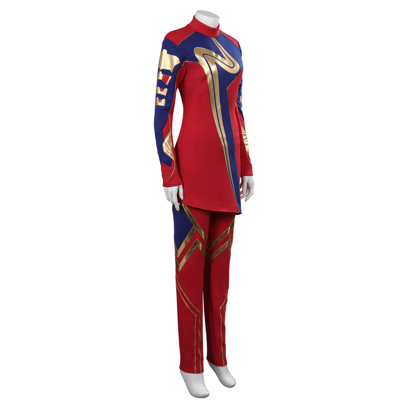 Ms. Marvel-Kamala Khan Cosplay Costume Outfits Halloween Carnival Suit