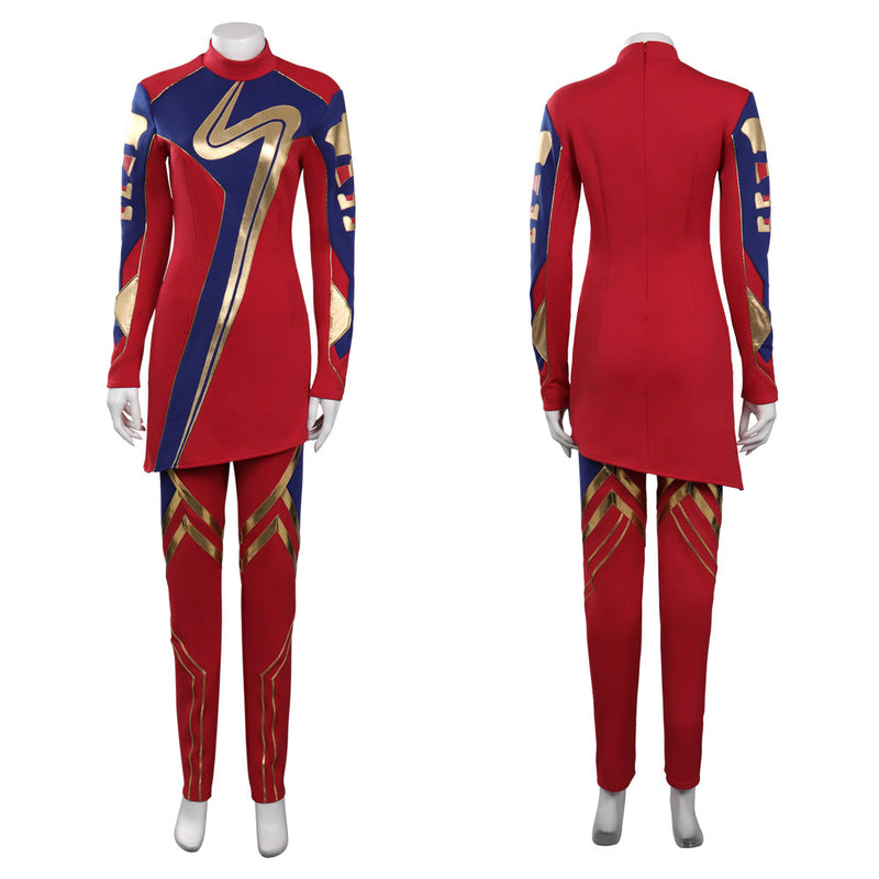 Ms. Marvel-Kamala Khan Cosplay Costume Outfits Halloween Carnival Suit