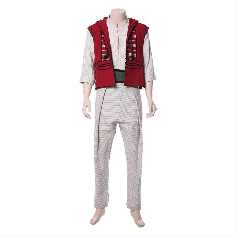 2019 Movie Aladdin Costume for Mens Halloween Cosplay Costume