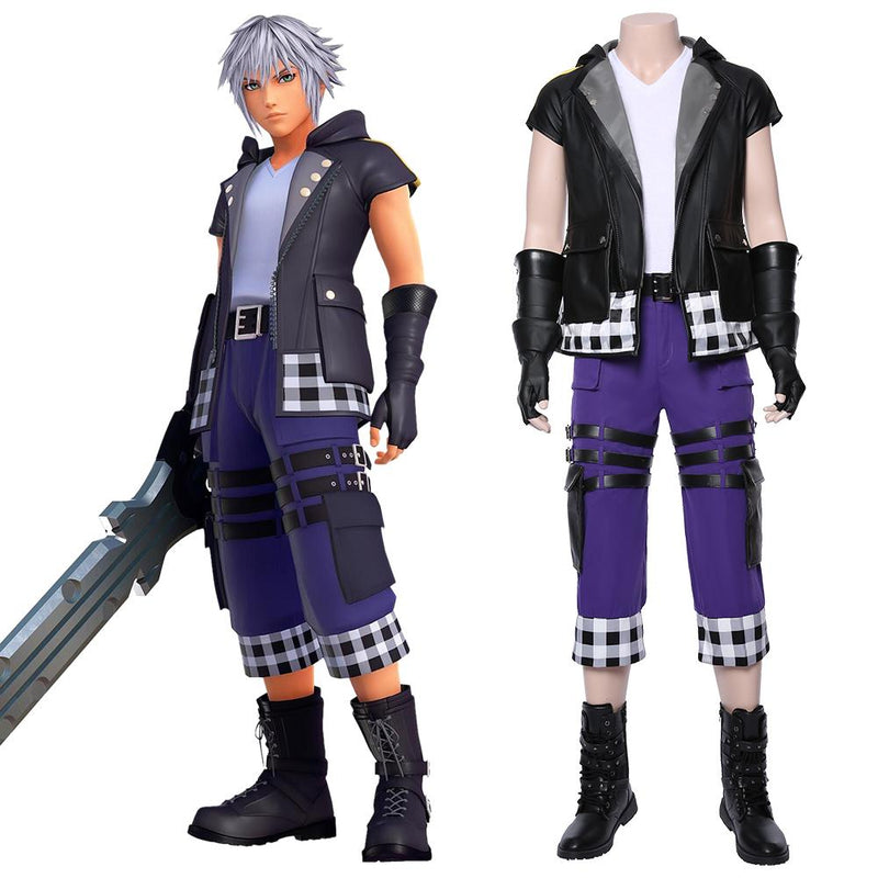 Kingdom Hearts III Riku Outfit Cosplay Costume Version Two